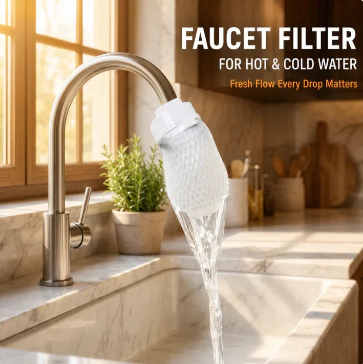 🚰 Filtr na vodu z kohoutku do kuchyňské baterie pro odstranění usazenin a rzi 🍃