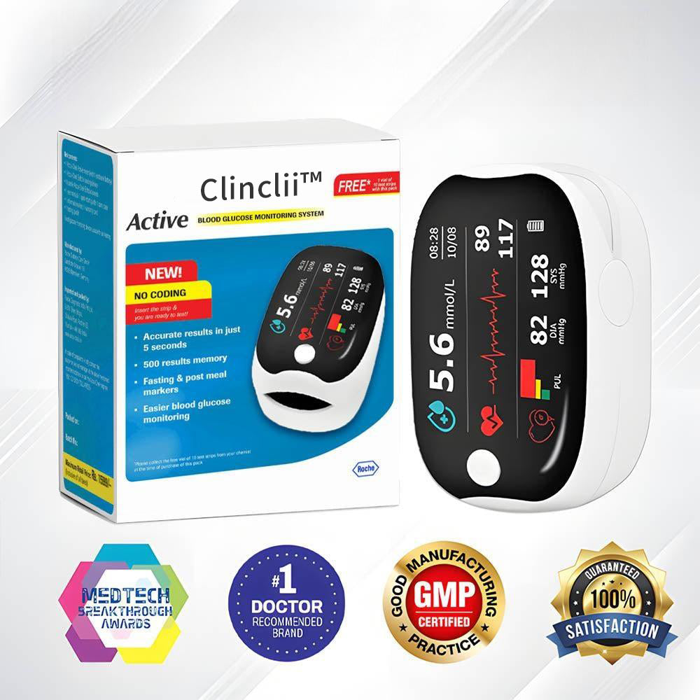 Clinclii™ GlucoSense laserski glukometer