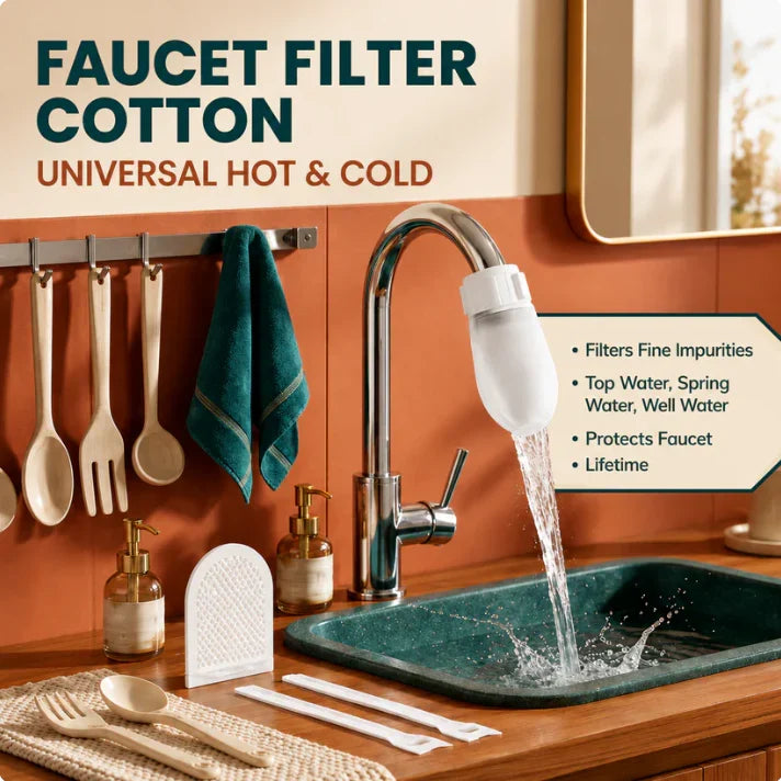 🚰 Filtr na vodu z kohoutku do kuchyňské baterie pro odstranění usazenin a rzi 🍃