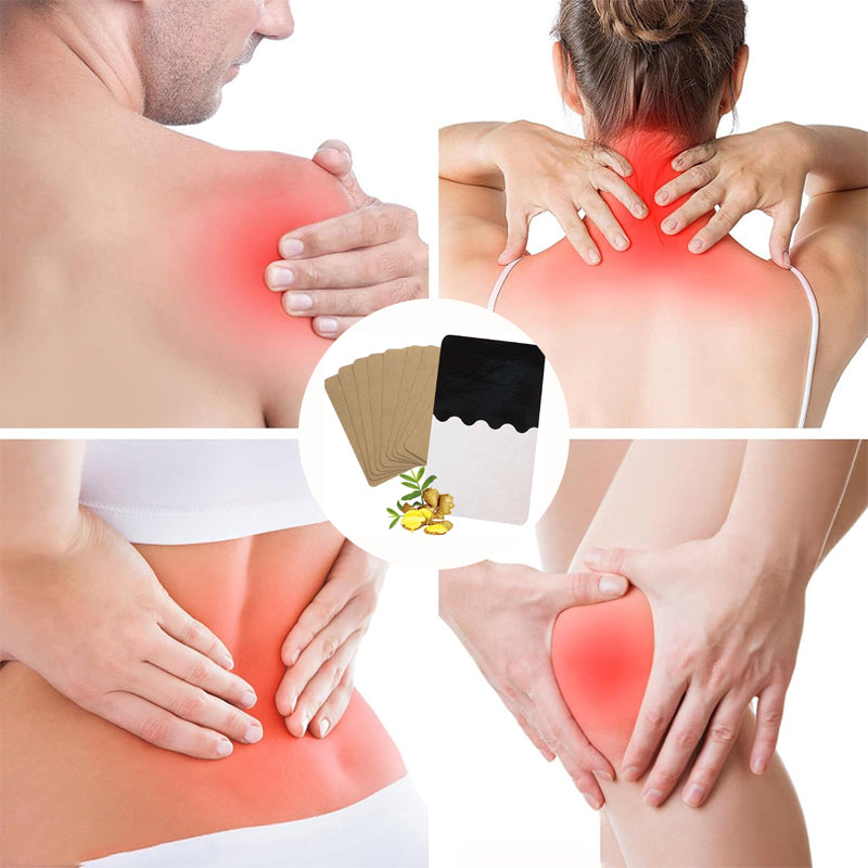 【🎁📿Náhrdelník s ružou zdarma🎁】🔥 Moxibustion Ginger náplasť na zmiernenie bolesti Prírodná medicína Zmierňuje bolesť krku, ramien, kĺbov a kolien