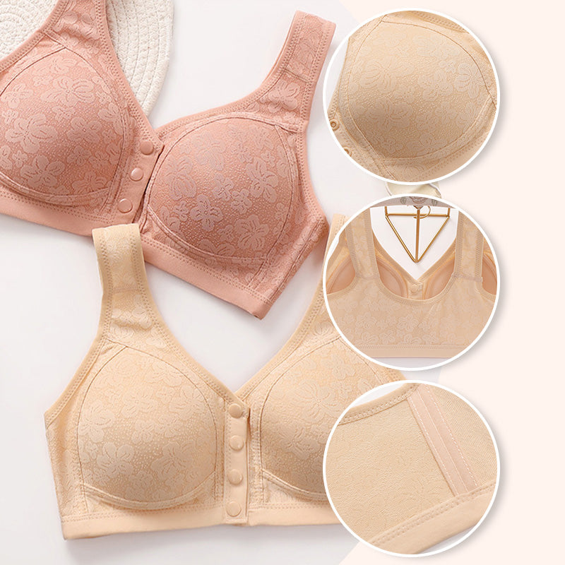 👙Triumph🔥KÚPTE 2, DOSTANETE 2 ZADARMO🔥Mimoriadne pohodlné dámske spodné prádlo so zapínaním na gombík vpredu